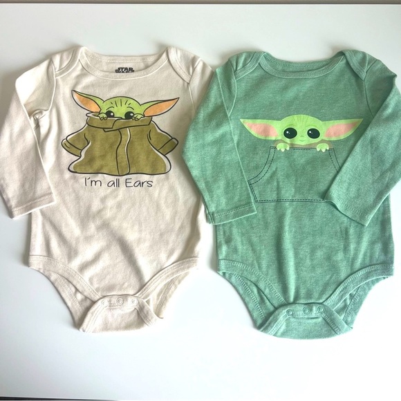 Star Wars Other - Star Wars Long Sleeve Baby Boy Bodysuits